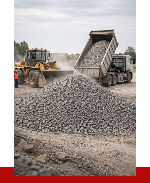 Купить щебень с доставкой в Гудермесе от 2562 руб. | ПРОНЕРУДГдр