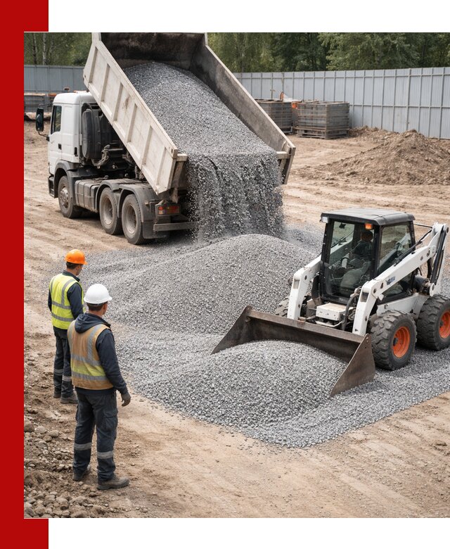 Доставка и продажа гранитного щебня фракции 0-5 в Гудермесе