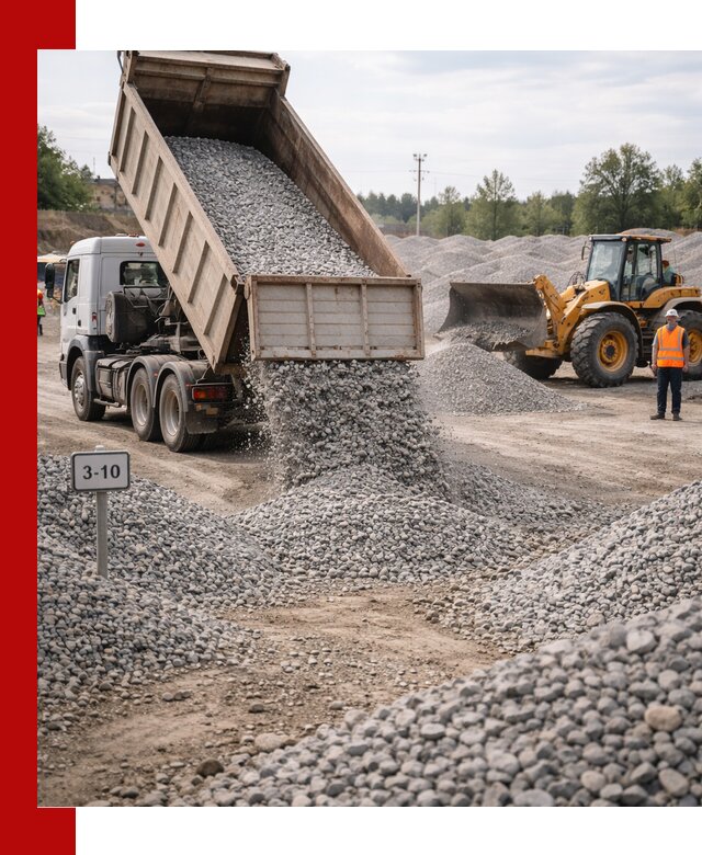 Гранитный щебень фракции 3–10: доставка и продажа в Гудермесе