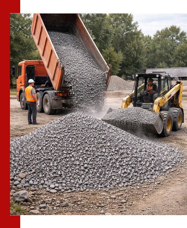 Купить гранитный щебень фракции 5–10 в Гудермесе с доставкой
