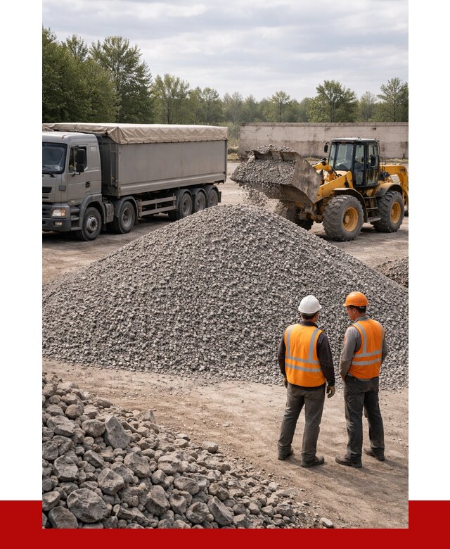 Гранитный щебень фракция 5-20 в Гудермесе от 4304 руб | ПРОНЕРУДГдр