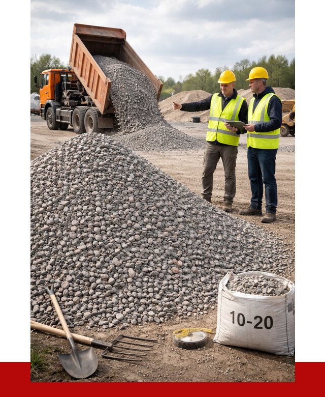 Гранитный щебень фракция 10-20 в Гудермесе от 4304 руб.|ПРОНЕРУДГдр