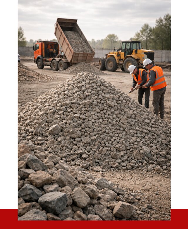 Гранитный щебень фракция 40-70 в Гудермесе от 2562 руб ПРОНЕРУДГдр