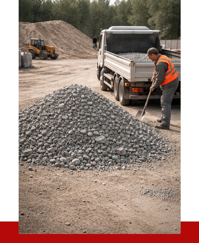 Гравийный щебень фракция 5-10 в Гудермесе от 2254 р. | ПРОНЕРУДГдр