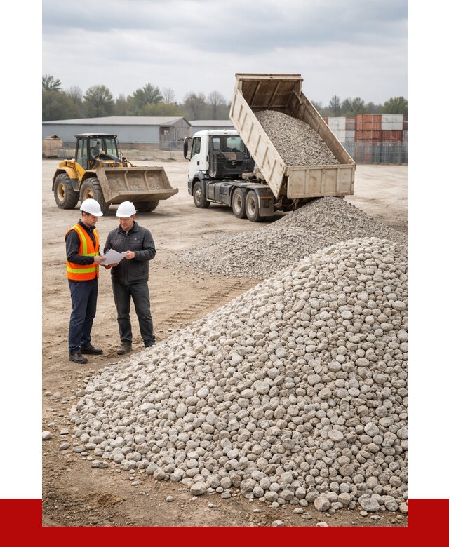 Известняковый щебень в Гудермесе от 1435 р. доставка | ПРОНЕРУДГдр