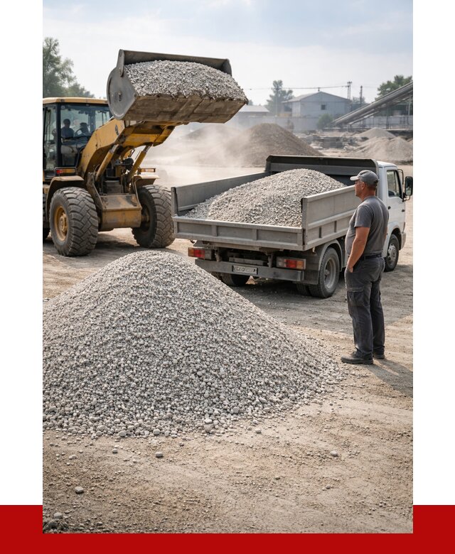 Известняковый щебень фр. 0-5 в Гудермесе от 4304 р. | ПРОНЕРУДГдр