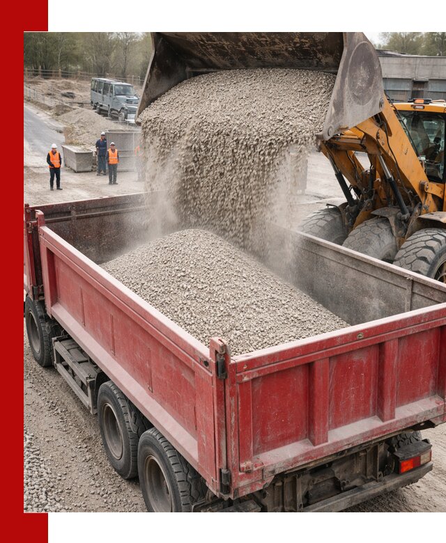 Купить известняковый щебень фракции 0-5 с доставкой в Гудермесе