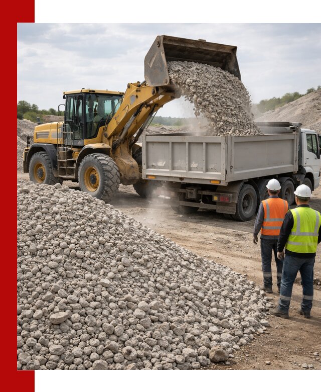 Доломитовый щебень фракция 40–71 доставка и продажа в Гудермесе