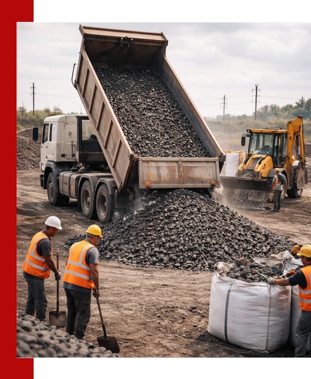 Шлаковый щебень фракция 40-70 с доставкой в Гудермесе