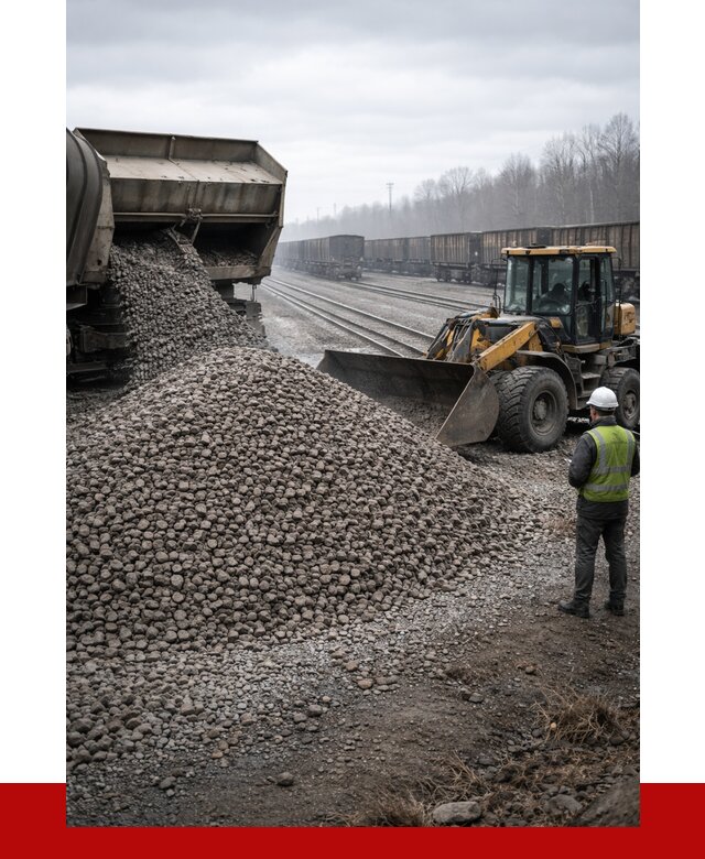 Купить железнодорожный щебень в Гудермесе от 2869 р. | ПРОНЕРУДГдр