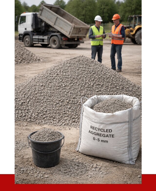 Вторичный щебень фракция 0-5 в Гудермесе от 1640 р. ПРОНЕРУДГдр