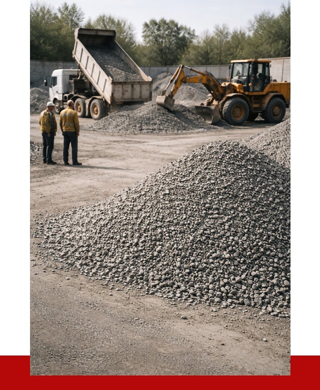 Вторичный щебень фр. 5-20 в Гудермесе от 1640 р. - ПРОНЕРУДГдр