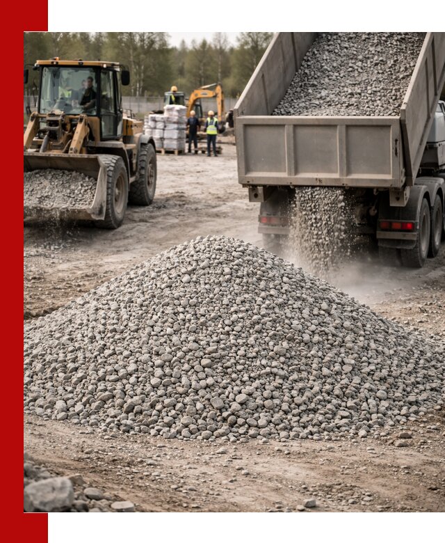 Вторичный щебень фракции 5-20 в Гудермесе — доставка и продажа крупнотоннажно