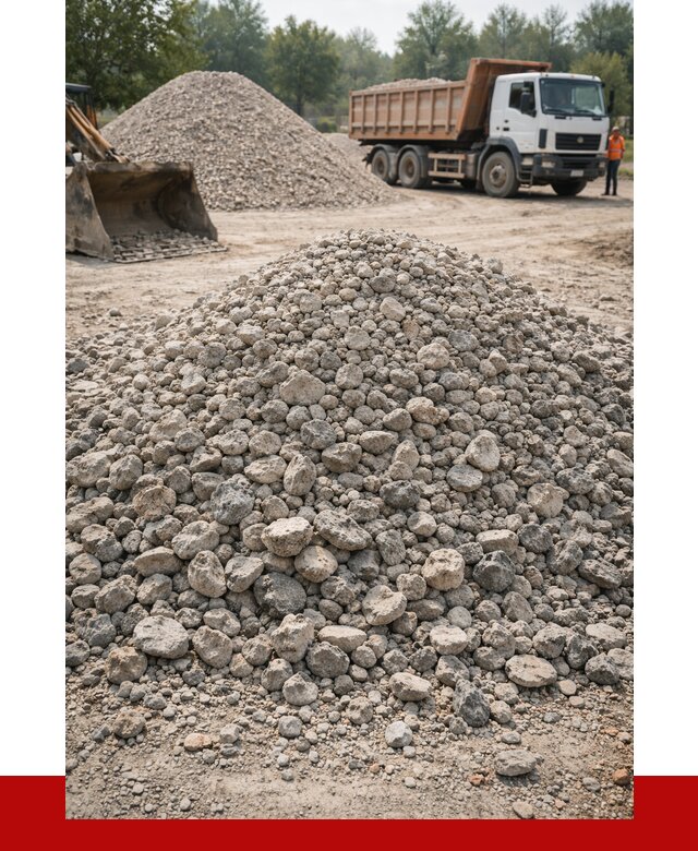 Вторичный щебень фракция 20-40 в Гудермесе от 2254 р ПРОНЕРУДГдр