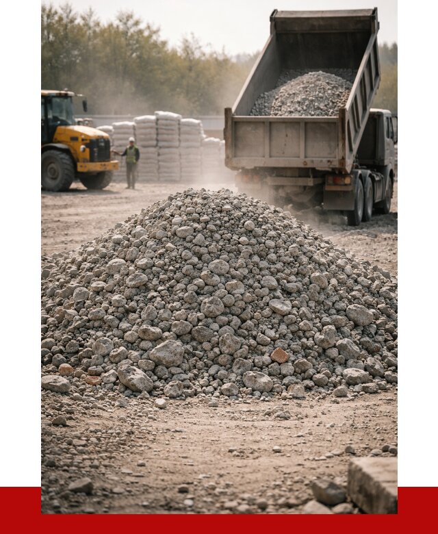 Вторичный щебень фракция 70-150 в Гудермесе от 1435 р. | ПРОНЕРУДГдр