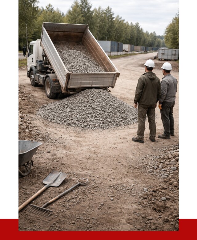 Бетонный щебень фракция 5-20 в Гудермесе от 3279 р., ПРОНЕРУДГдр