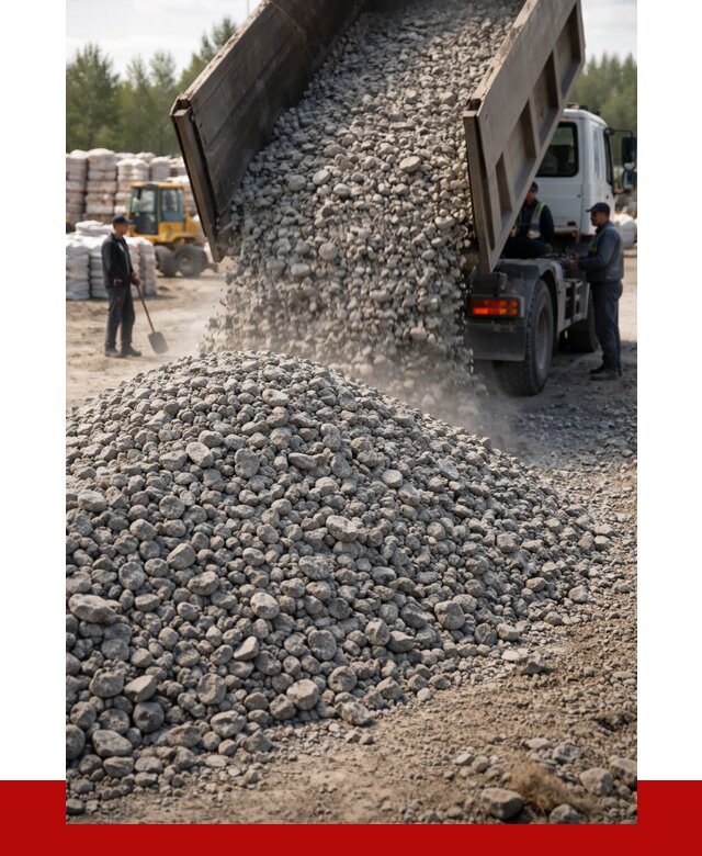 Бетонный щебень фракция 40-70 в Гудермесе от 1844 р. ПРОНЕРУДГдр