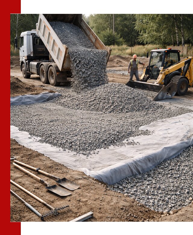 Щебень для фундамента с доставкой в Гудермесе