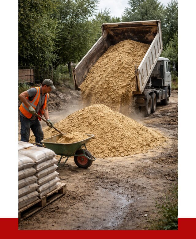 Купить песок с доставкой в Гудермесе от 1844 р. | ПРОНЕРУДГдр