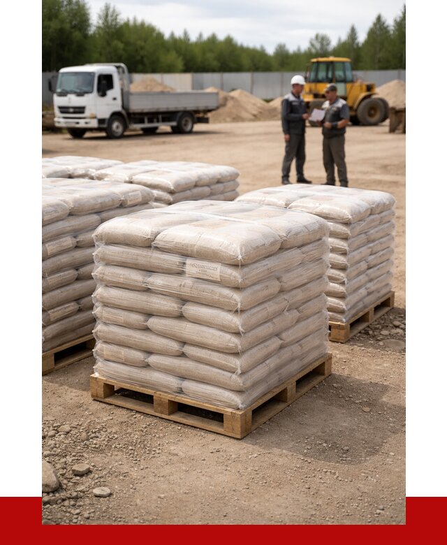 Карьерный песок в мешках в Гудермесе от 1230 р. - ПРОНЕРУДГдр