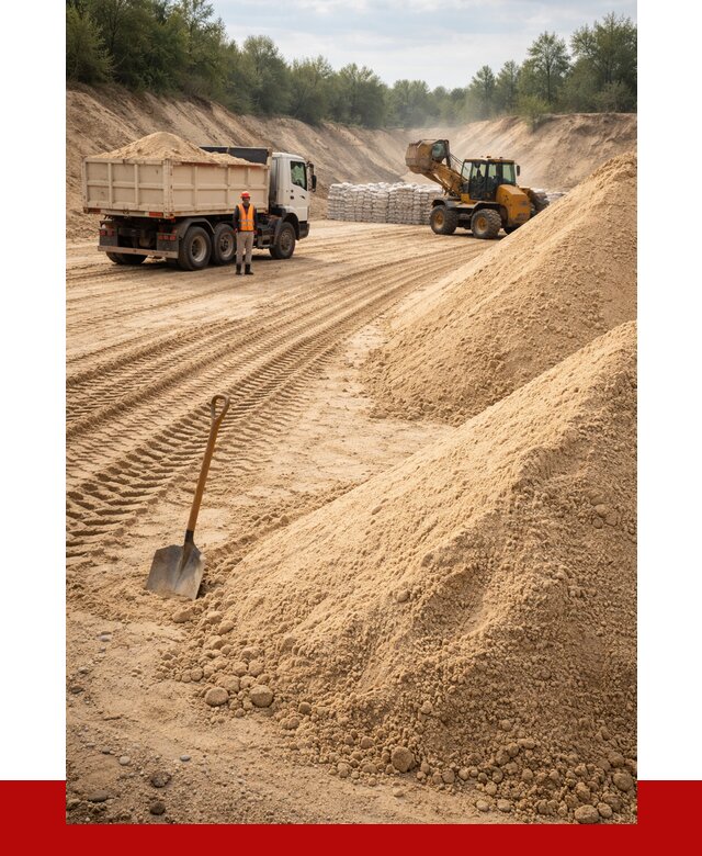 Карьерный песок мелкозернистый в Гудермесе от 9222 р. | ПРОНЕРУДГдр