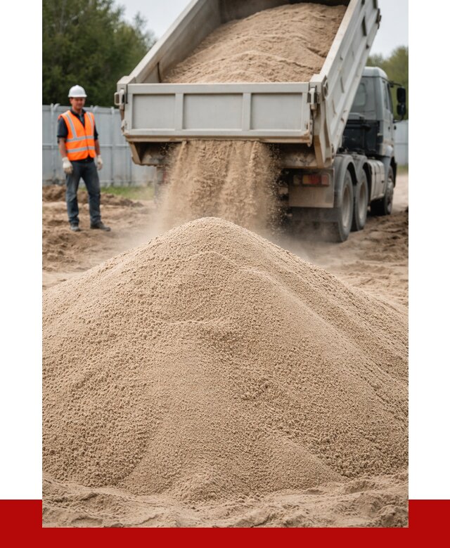 Купить сеяный песок с доставкой в Гудермесе от 2254 р ПРОНЕРУДГдр