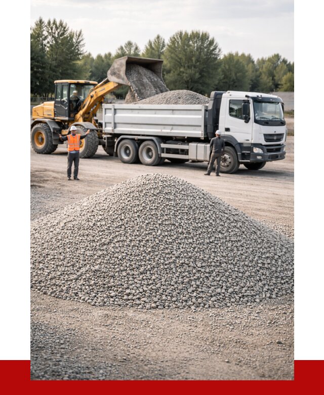 Купить мытый гравий в Гудермесе от 3586 р, доставка ПРОНЕРУДГдр