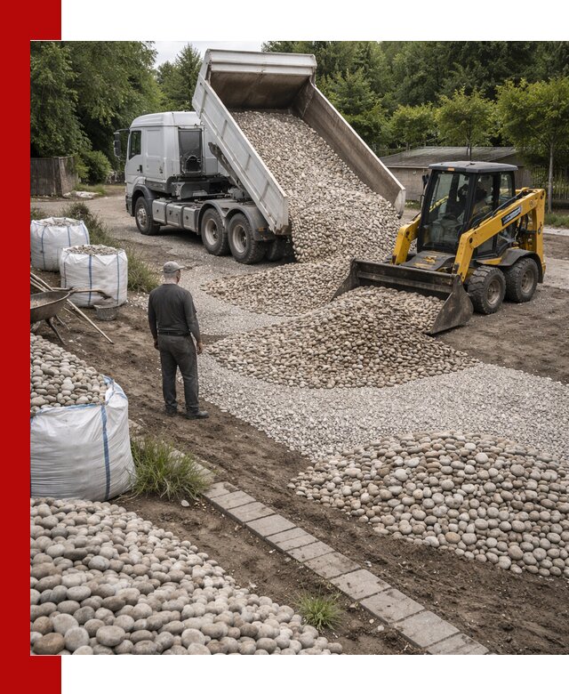 Доставка морской гальки оптом и в розницу в Гудермесе