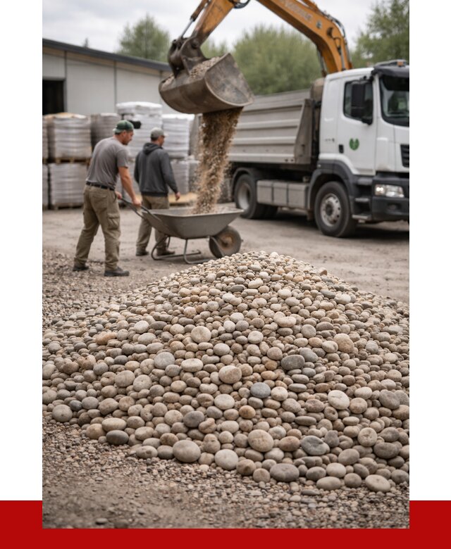 Галька декоративная в Гудермесе от 3279 р. за куб | ПРОНЕРУДГдр