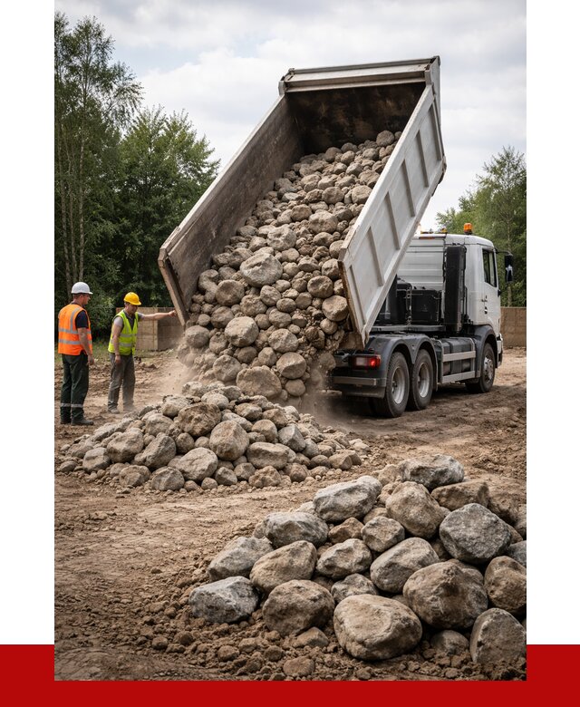 Купить булыжник в Гудермесе с доставкой от 4611 р. за куб | ПРОНЕРУДГдр