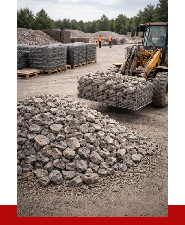 Камень для габионов фракция 70-150 в Гудермесе от 4304 р. | ПРОНЕРУДГдр