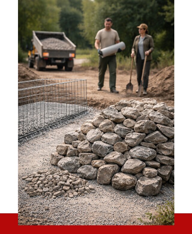 Камень для габионов фракция 100-200 в Гудермесе от 4919 р. | ПРОНЕРУДГдр