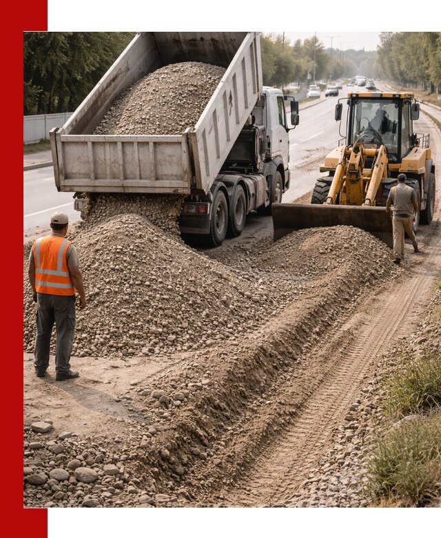 Опгс для устройства дорог и подсыпки в Гудермесе