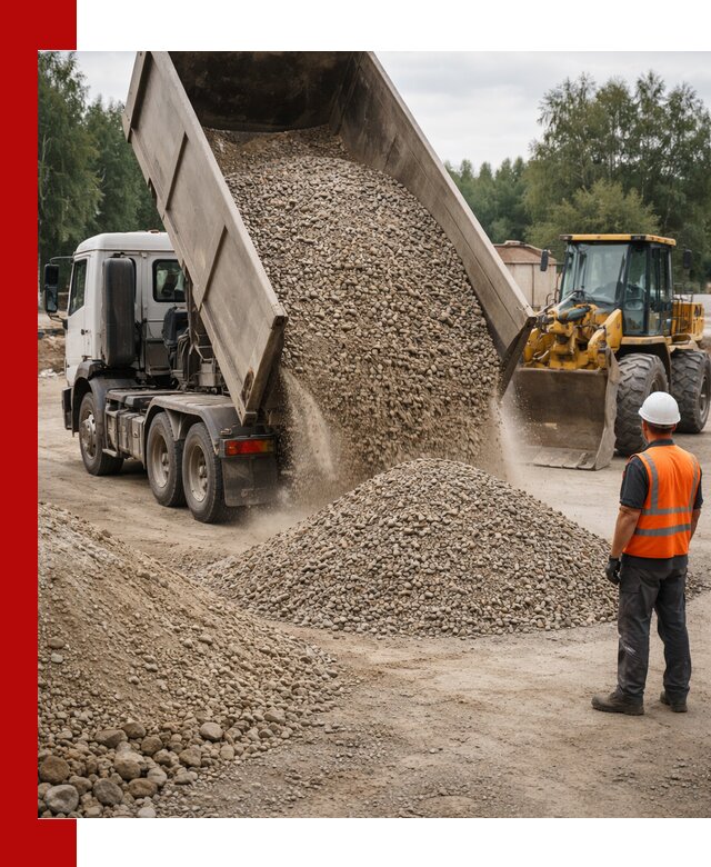 Доставка щпс в Гудермесе — щебеночно-песчаная смесь под заборы и дорожки