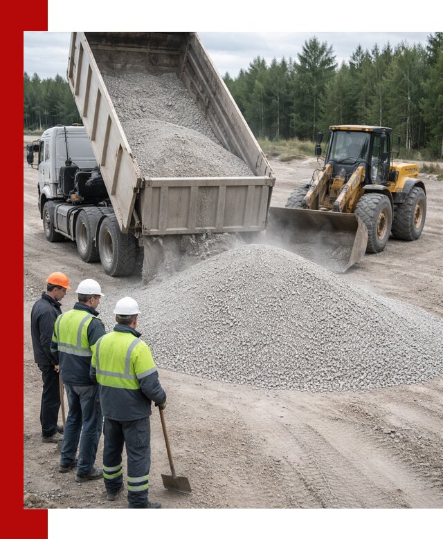 Известняковый отсев 0-5 доставка в Гудермесе быстро и выгодно