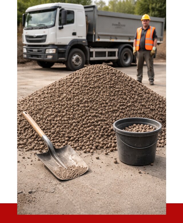 Керамзит фракция 10-20 в Гудермесе от 4304 р. с доставкой | ПРОНЕРУДГдр