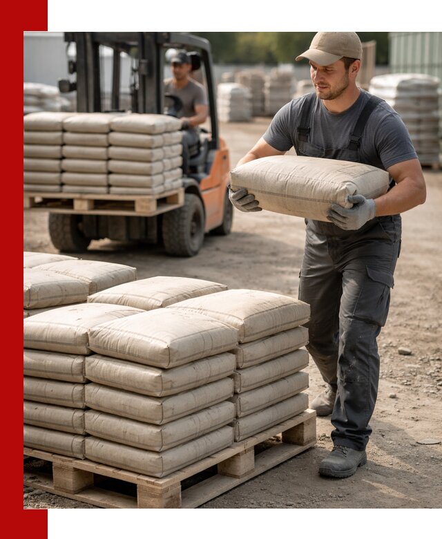 Доставка цемента в мешках оптом и в розницу в Гудермесе