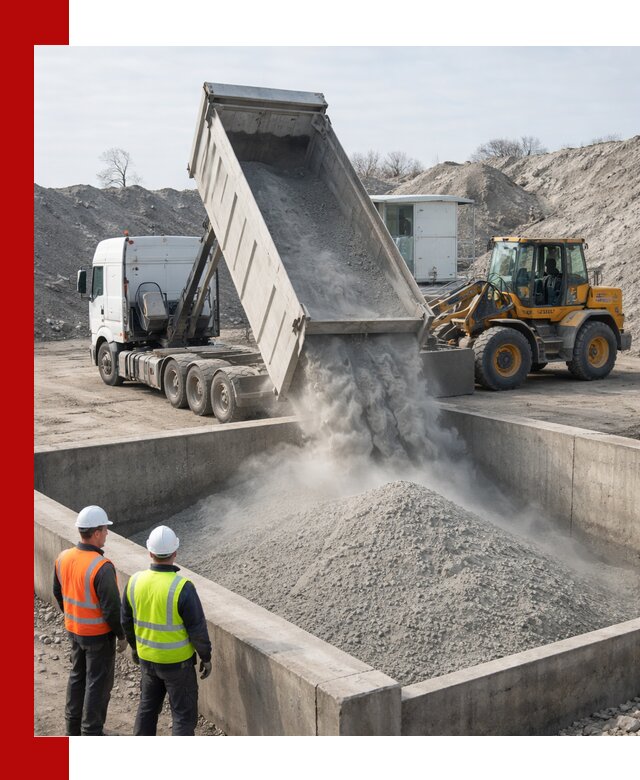 Доставка цемента навалом в Гудермесе крупными партиями