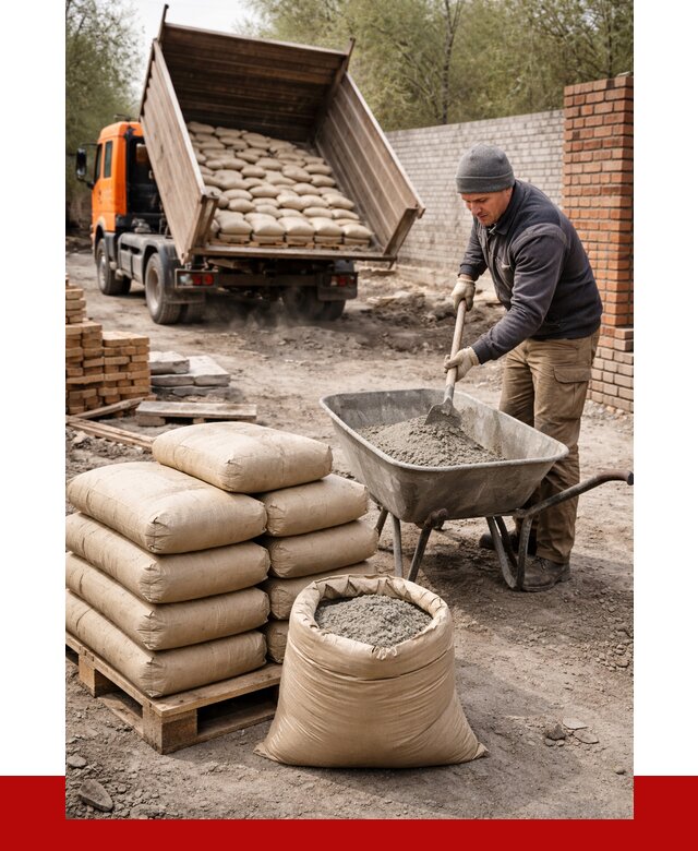 Купить сухую смесь для кладки в Гудермесе от 1230 р. | ПРОНЕРУДГдр
