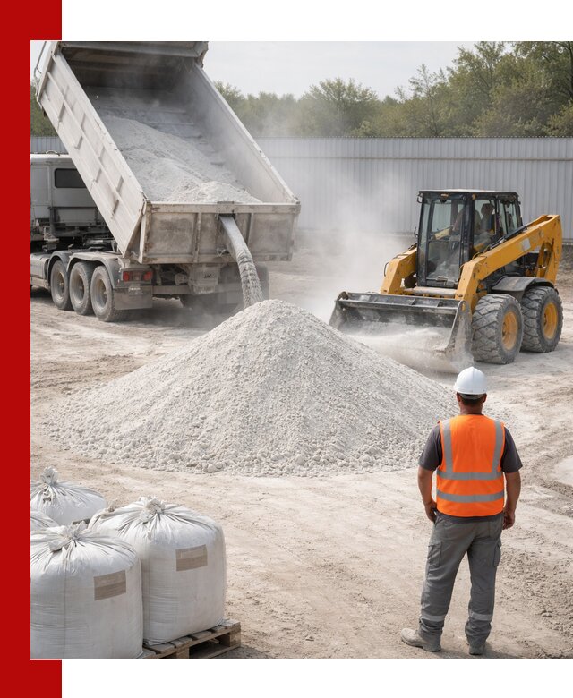 Доставка и продажа известняковой муки в Гудермесе