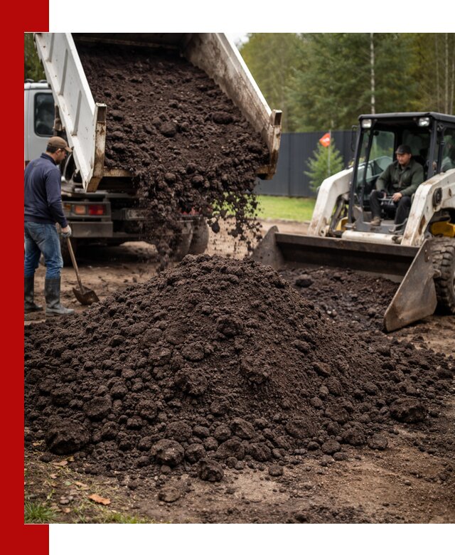 Плодородный грунт с доставкой в Гудермесе для садов и огородов