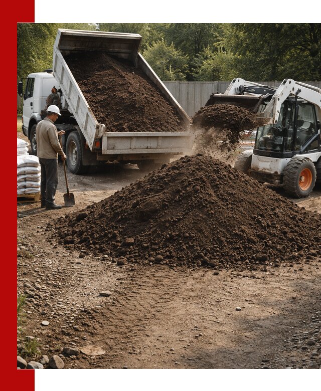 Доставка растительного грунта в Гудермесе от производителя оптом и в розницу