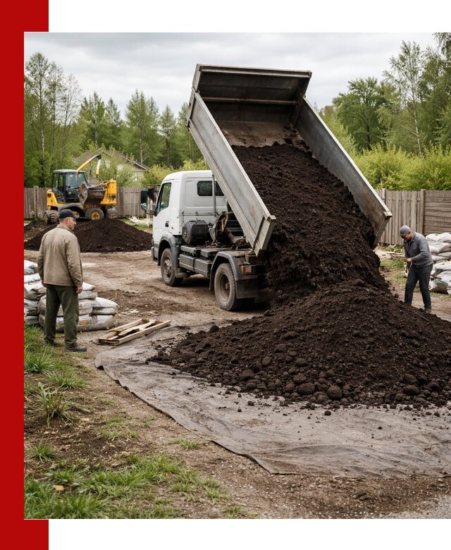 Доставка качественного почвогрунта в Гудермесе оптом и в розницу