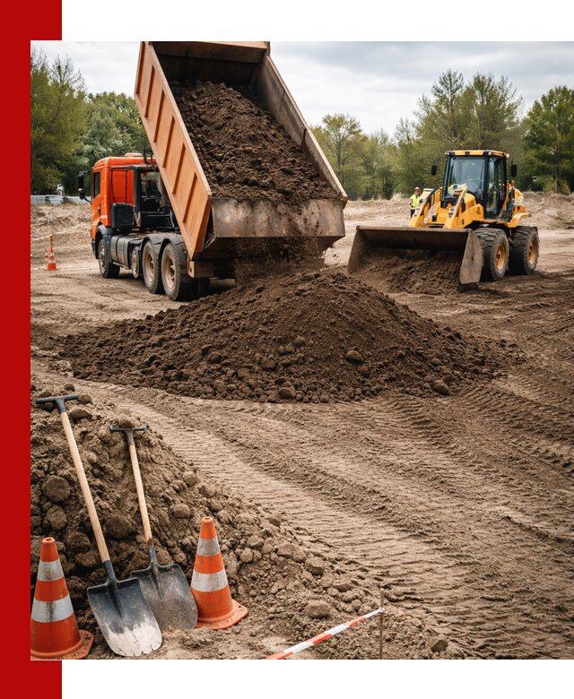 Поставка и доставка планировочного грунта в Гудермесе