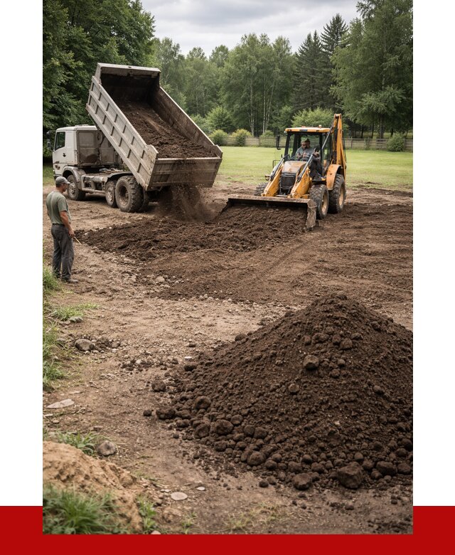 Грунт для выравнивания участка в Гудермесе от 1230 р. | ПРОНЕРУДГдр