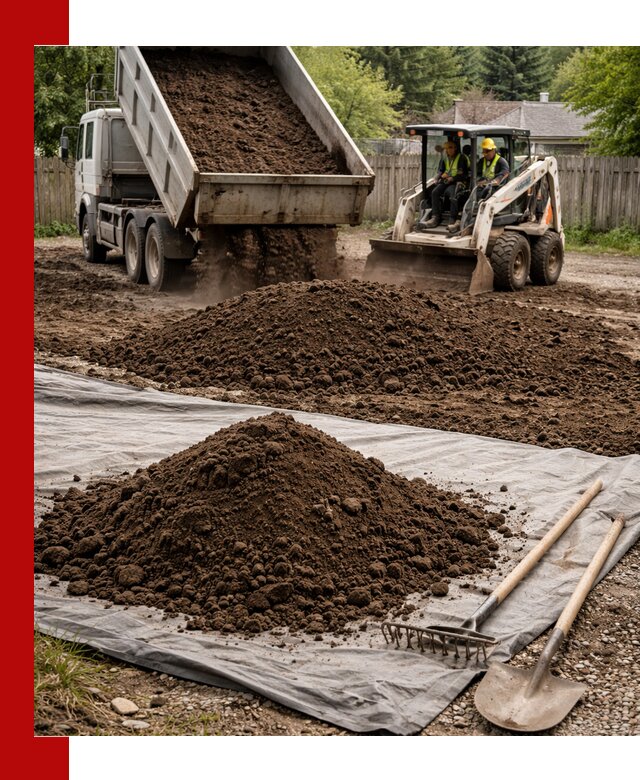 Грунт для отсыпки участка с доставкой в Гудермесе