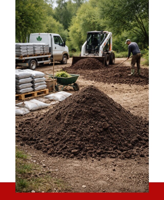 Грунт для озеленения с доставкой в Гудермесе от 1844 р. | ПРОНЕРУДГдр