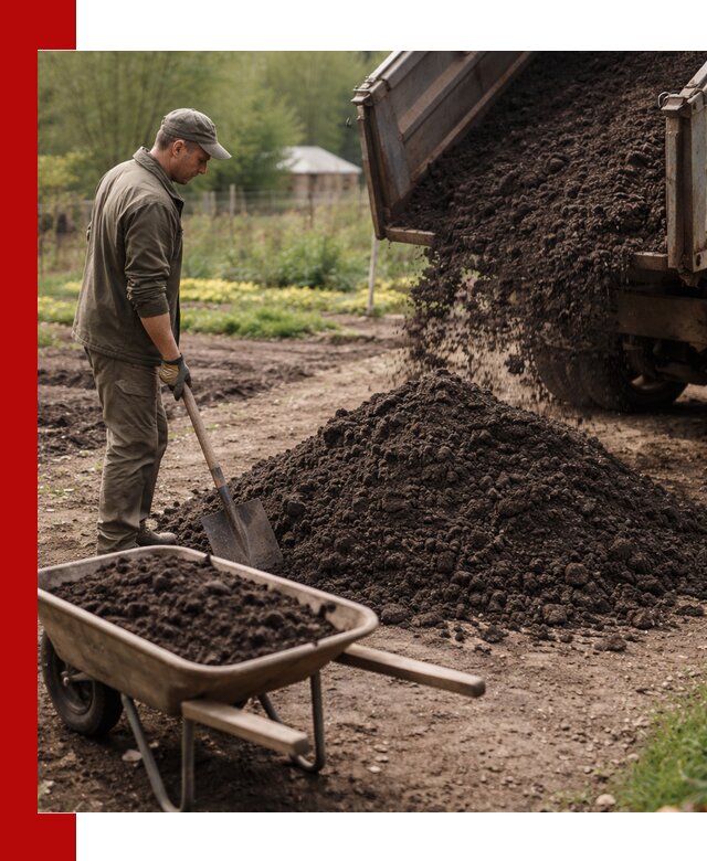 Доставка качественной земли для огорода в Гудермесе