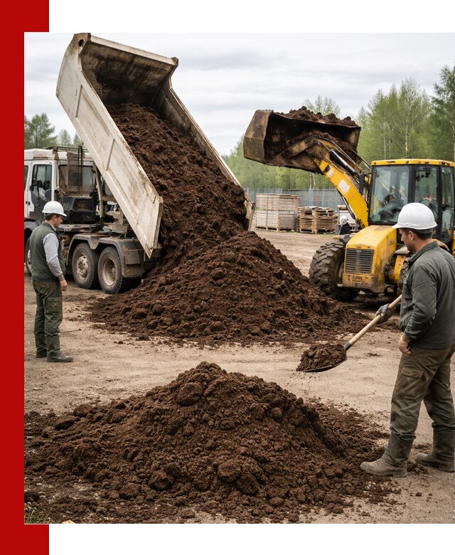 Доставка торфа оптом и в мешках в Гудермесе