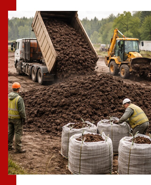 Доставка нейтрального торфа в Гудермесе оптом и в розницу